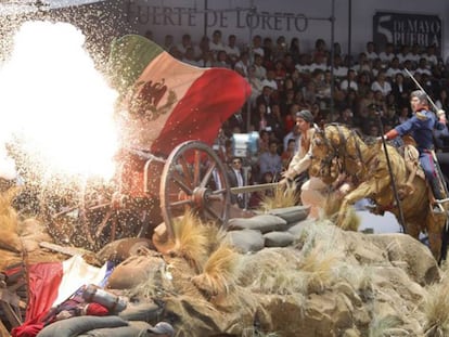 Celebraciones en Puebla por el 5 de mayo