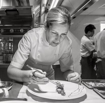 La chef británica Clare Smyth, del restaurante Core.