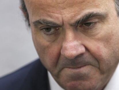 El ministro de Economía, Luis de Guindos.