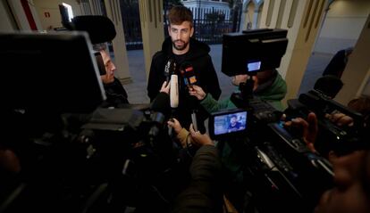 El futbolista Gerard Piqué