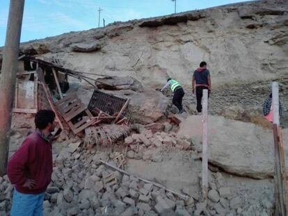 El terremoto sacudió el país a las 04.18 hora local.