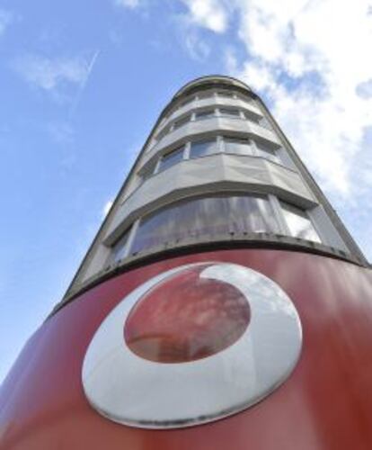 Logotipo de Vodafone.