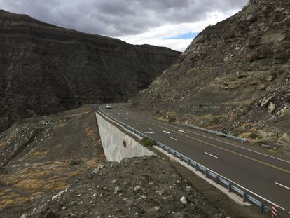Ruta nacional 150 en la provincia de San Juan, Argentina. M.J. Gonz&aacute;lez Rivas/ Banco Mundial