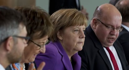 Reunión del Gobierno alemán, en Berlín.