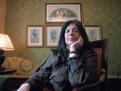 Susan Sontag, en Madrid en 2003.