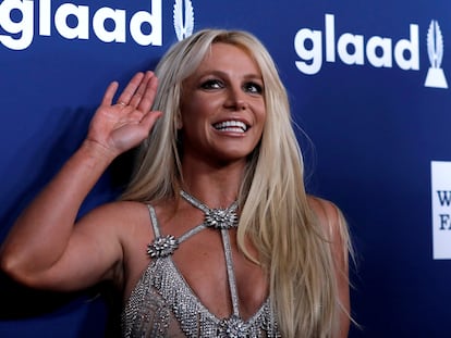 Britney Spears, en una gala en Los Ángeles (California, EE UU) en abril de 2018.
