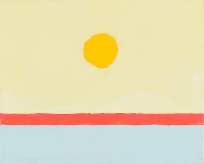 'Untitled' (2010), de Etel Adnan,