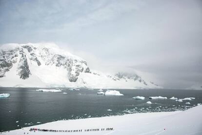 Corredores en la penísula antártica