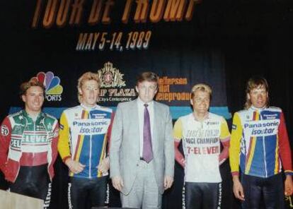 Celebración de la primera edición del Tour Trump.
