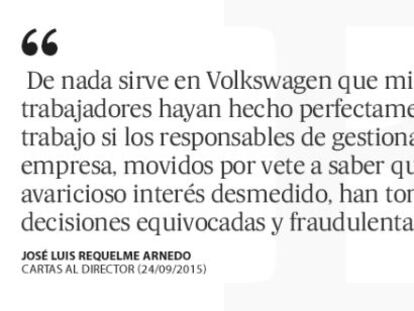 El ‘caso Volkswagen’
