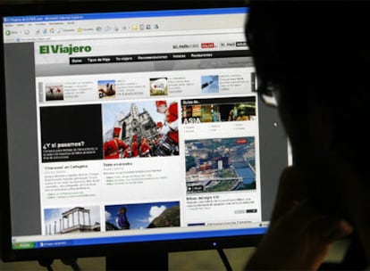 El nuevo portal de <i>El Viajero.</i>