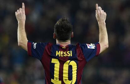 El jugador del Barça, Lionel Messi.