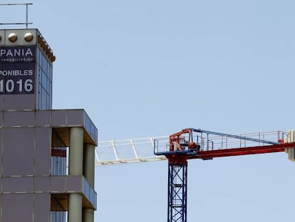 Vivienda en construcción.