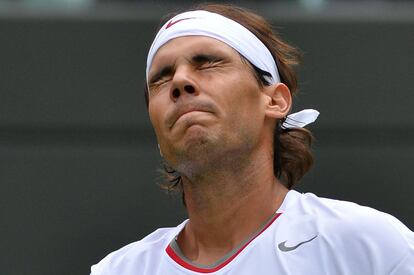 Rafa Nadal queda apeado de Wimbledon en primera ronda.