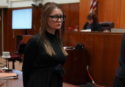 Anna Sorokin, ante la juez en Nueva York en mayo de 2019.