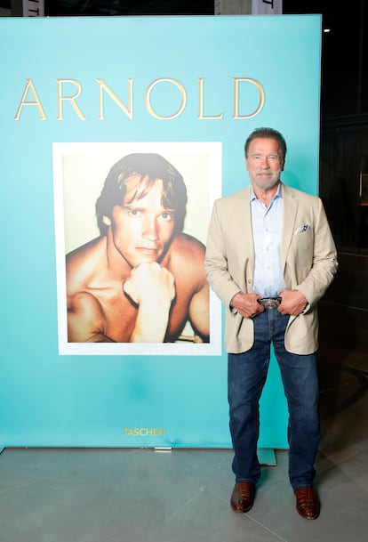 Arnold Schwarzenegger durante un homenaje que recibió en la Academy Museum of Motion Pictures en Los Ángeles en 2023.