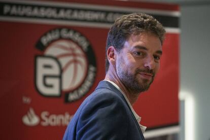 El jugador de los San Antonio Spurs, Pau Gasol.