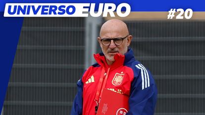 El seleccionador de España, Luis de la Fuente, en la portada del 20º día de programación de Universo Euro, que sigue la Eurocopa 2024.