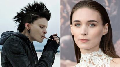 2012 fue el gran año de Rooney Mara, ya que se metió en la piel de Lisbeth Salander, la heroína de la saga literaria 'Millennium'. Ella misma decidió perder peso, aunque el director, David Fincher, no se lo exigió; además, primaron las transformaciones físicas: la actriz se hizo el corte de pelo extremo de Salander y diversos 'piercings': cuatro en cada oreja y también en la ceja y los pezones. También aprendió a montar en moto, algo que le daba bastante miedo.