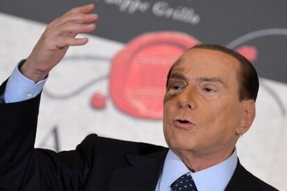 El ex primer ministro italiano Silvio Berlusconi.