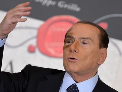 El ex primer ministro italiano Silvio Berlusconi.