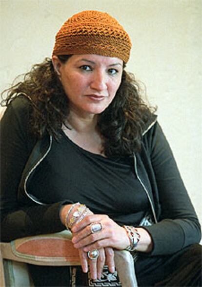 La escritora Sandra Cisneros, en Madrid.