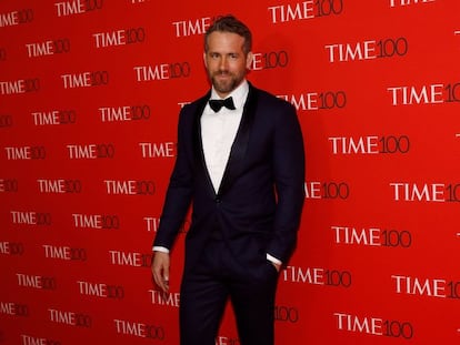 Ryan Reynolds durante la gala del año pasado de las 100 personas más influyentes para la revista 'Time'.