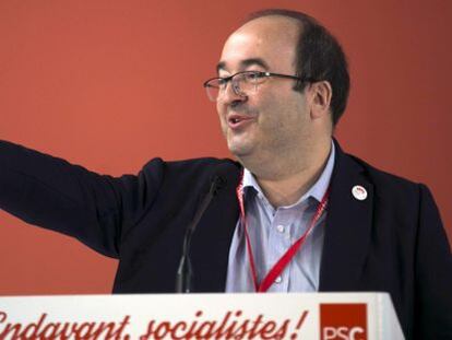 El primer secretario del PSC, Miquel Iceta.