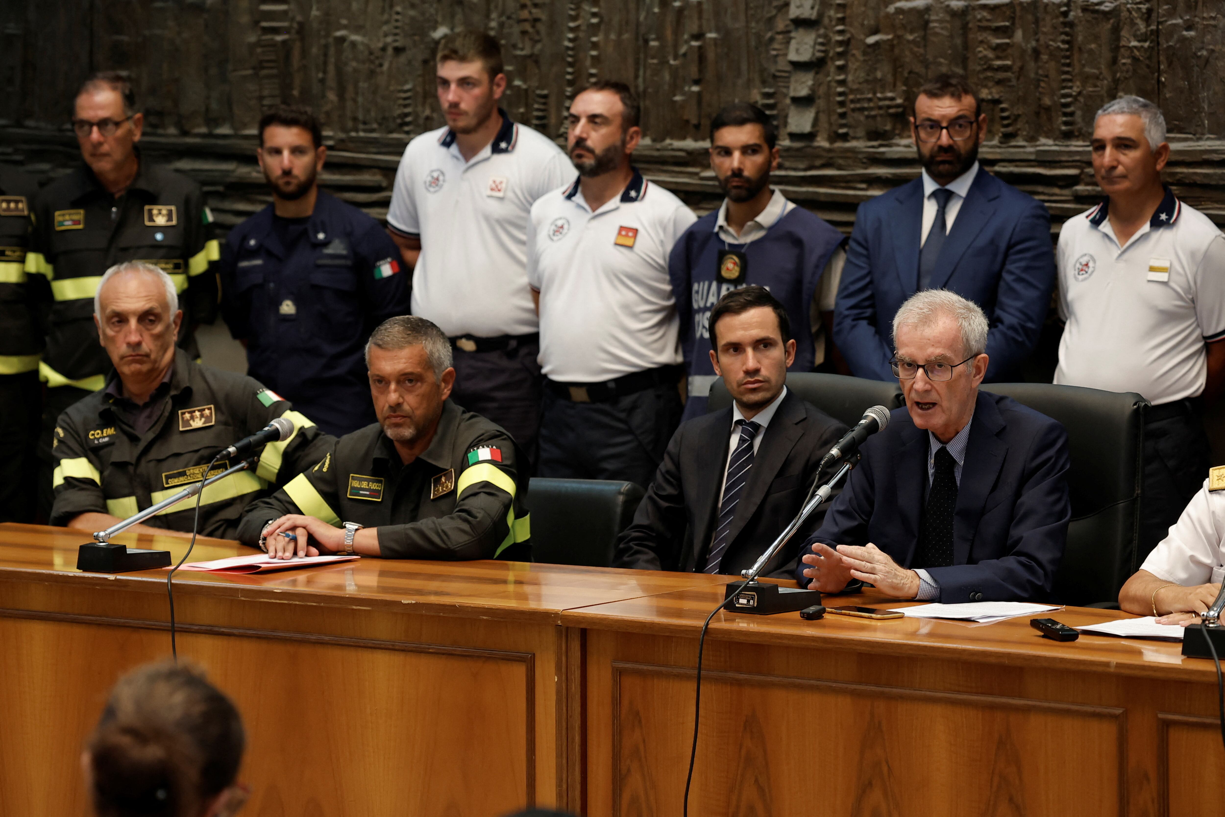 Las siete víctimas del naufragio del yate hundido en Sicilia quedaron atrapadas en los camarotes 