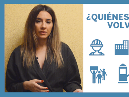 ¿Tienes que volver al trabajo? Las reglas del Gobierno para acudir a tu puesto, explicadas en dos minutos