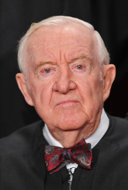 El juez del Tribunal Supremo, John Paul Stevens, en una fotografía de septiembre pasado.