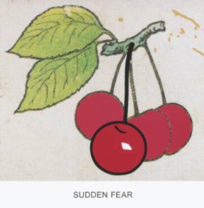 'Sudden fear' (Miedo repentino), obra expuesta en la exposición '1+1=1', de John Baldessari.