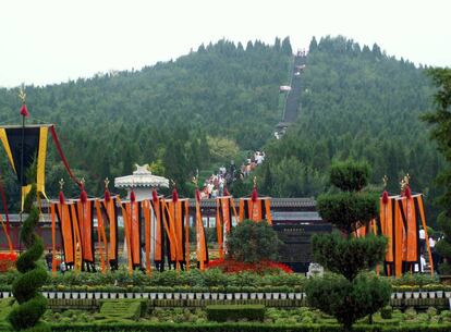 Mausoleo del emperador Qin Shi Huang.