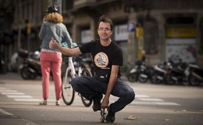 Ramón Muñoz 'Karoli', artista de circo, ganador de un premio Zirkòlika.