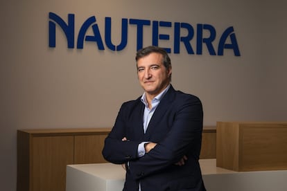 El consejero delegado de Nauterra, Mané Calvo, en una fotografía difundida por al empresa.