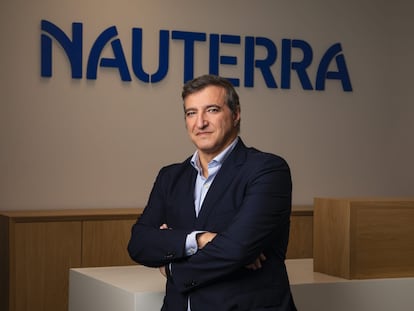 El consejero delegado de Nauterra, Mané Calvo, en una fotografía difundida por la empresa.