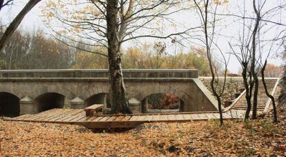 Puente de Bustarviejo, restaurado por David S&aacute;nchez Bellido. 