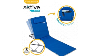 Esta es la mejor esterilla de playa plegable que se puede comprar en Amazon