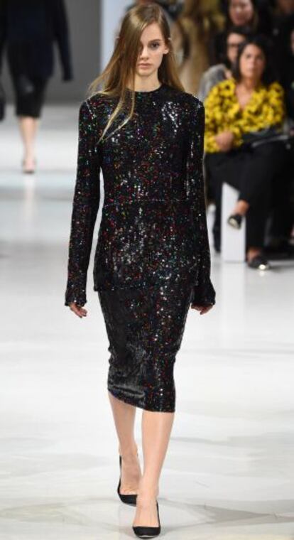 Un momento del desfile de Nina Ricci en la semana de la moda de París.