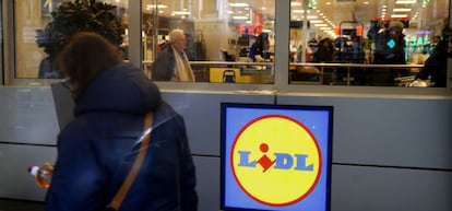 Establecimiento de la cadena de supermercados Lidl.