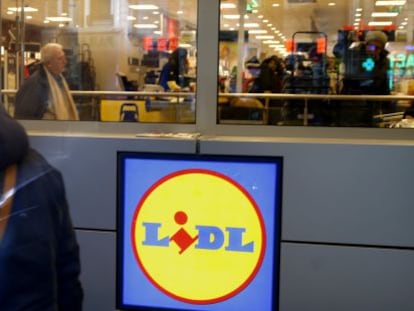 Establecimiento de la cadena de supermercados Lidl.