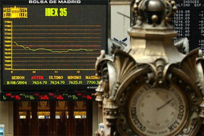 La Bolsa española, con un 13%, figura como la más rentable entre las grandes durante este año.