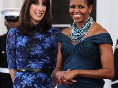 Duelo de primeras damas (2ª parte): ¿Samantha Cameron o Michelle Obama?