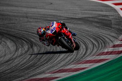 Jorge Martín, piloto del Ducati Pramac, en el circuito de Spielberg.