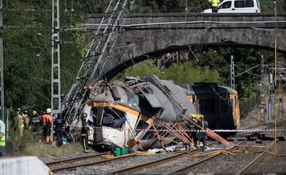 Accidente tren O Porriño