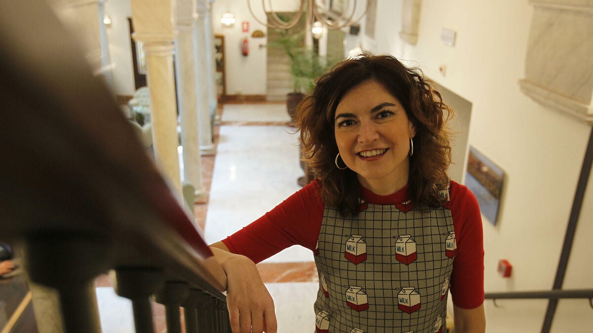 Susana Martín Gijón en 2022 en la sede de PRHGE en Madrid.