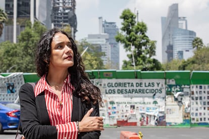 La escritora mexicana en Ciudad de México, el 20 de agosto.