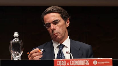 José María Aznar, expresident del Govern espanyol, en una foto d'arxiu.