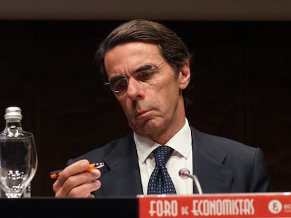 Former Spanish PM José María Aznar.