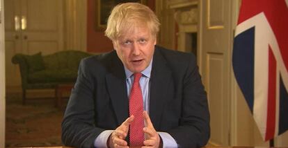 El primer ministro británico, Boris Johnson.